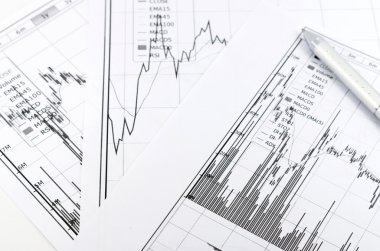 hisse senedi grafiği raporu ile kalem iş için