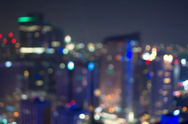 Fondo del paisaje urbano, Borroso Foto bokeh — Foto de Stock