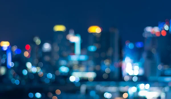 Cityscape bakgrund, suddig foto bokeh — Stockfoto