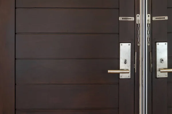 Door Lock Luxury Room Properties Interior Decorate Safety Concept — Stock Photo, Image