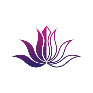 Lotus logo şablon tasarımı