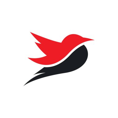 Kuş Logo şablonu vektör simgesi tasarım
