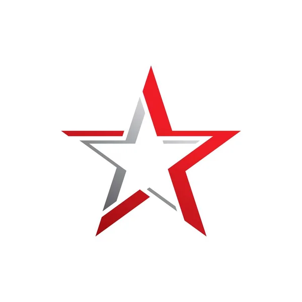 Estrella Logo Vector Icono Diseño — Archivo Imágenes Vectoriales