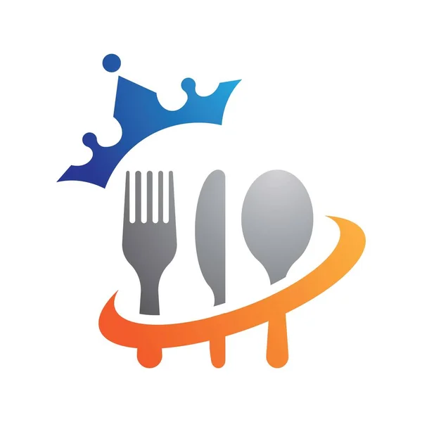 Restaurant Logo Template Vector Pictogram Ontwerp — Stockvector