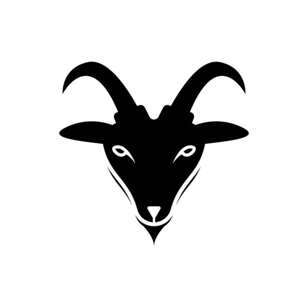 Goat vector logo icon design