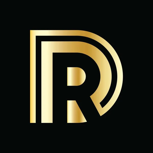 Letter Logo Template Icon Design — ストックベクタ