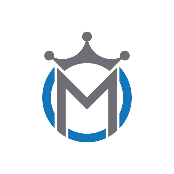 Letter Crown Logo Vector Icon — 图库矢量图片
