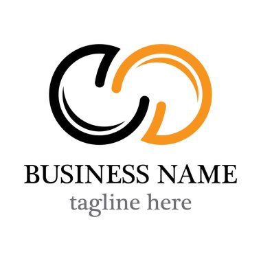 Sonsuzluk logo vektör simgesi tasarımı