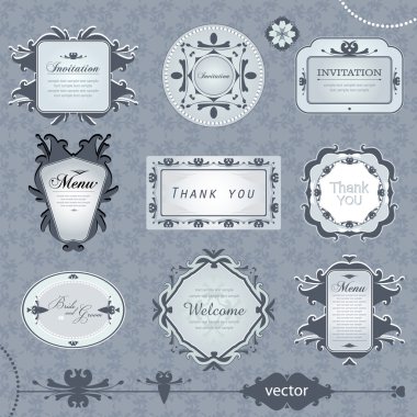 sanat vektör çerçeve kümesi