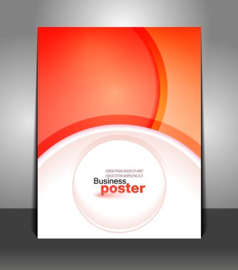 Business poster. clipart