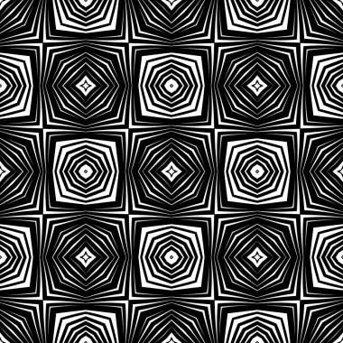 Geometrik soyut dikişsiz desen