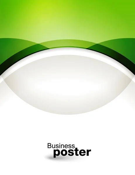 Παρουσίαση των επιχειρήσεων αφίσα. — Διανυσματικό Αρχείο