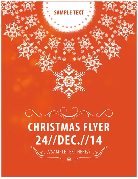 vektör Noel el ilanı