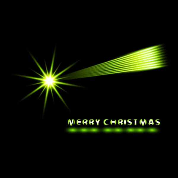 Merry Christmas vector card. — Stock Vector