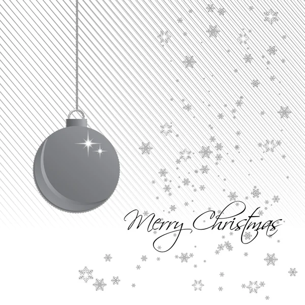 メリー クリスマス カードの表紙 — ストックベクタ