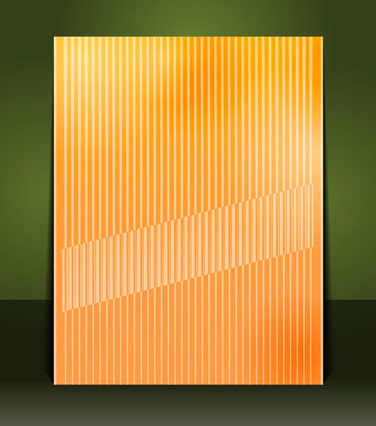 Fondo de negocio naranja — Vector de stock