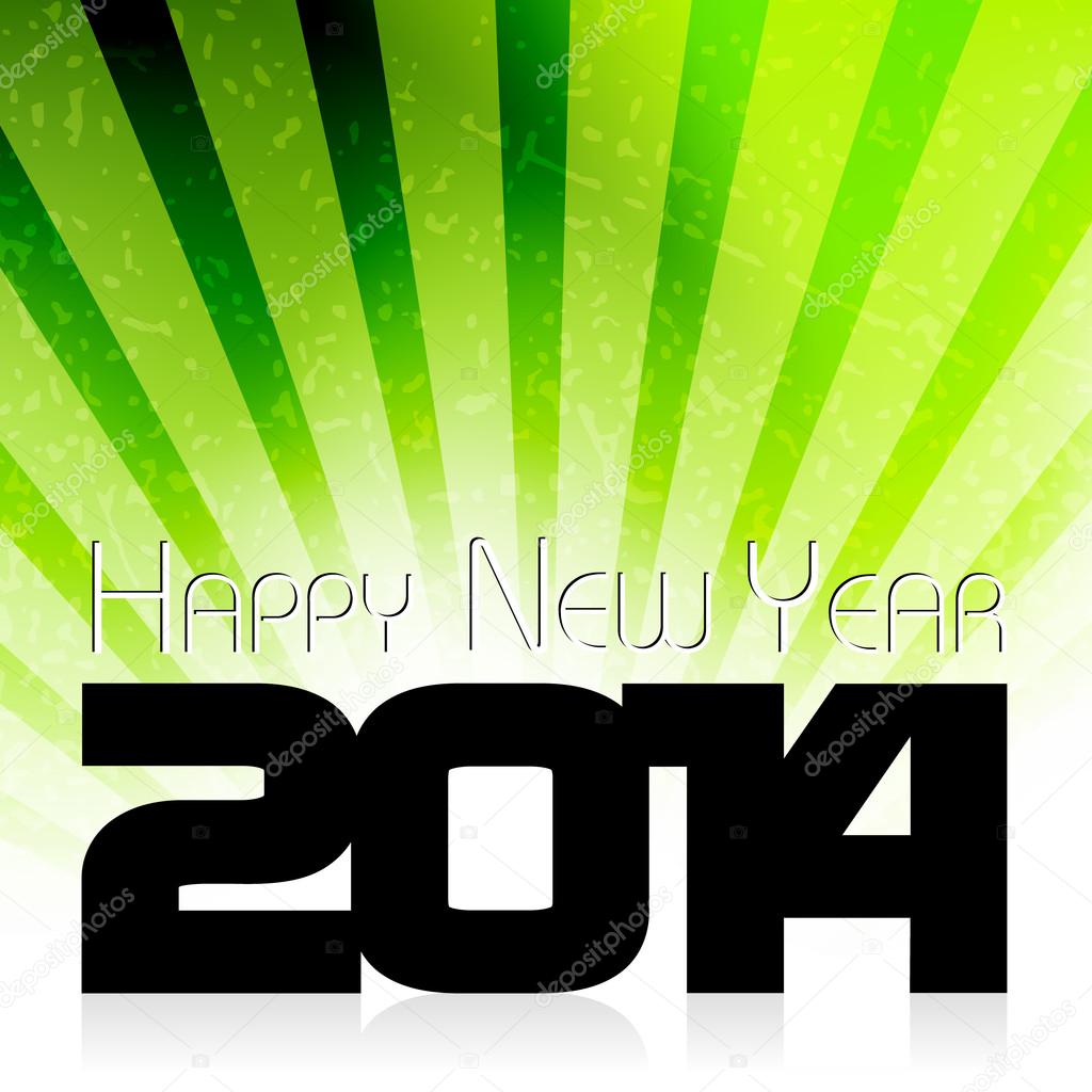 Happy New Year 2014 background
