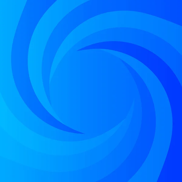 Abstrait fond bleu puissance avec tourbillon — Image vectorielle