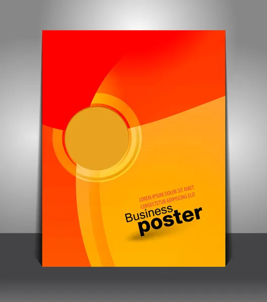 Brochure business design template or banner — Stock Vector