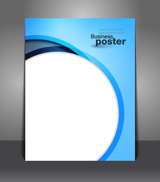 Stijlvolle presentatie voor zakelijke poster — Stockvector