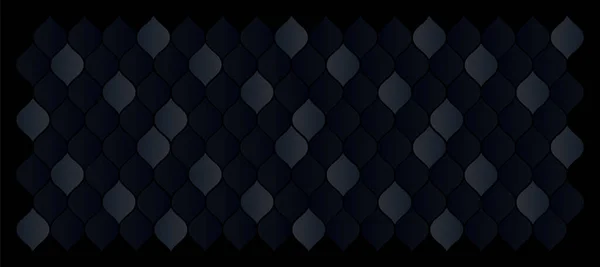 Elegante Ilustración Vectorial Oscura Con Grandes Gotas Decorativas Diseño Cubierta — Vector de stock