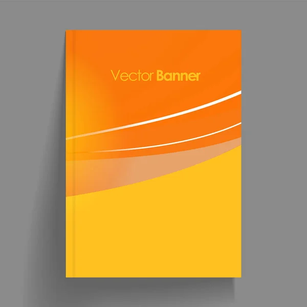 Brochure Abstraite Vectorielle Moderne Présentation Élégante Affiche Affaires Modèle Couverture — Image vectorielle