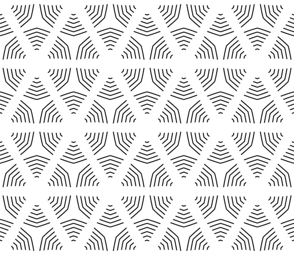 Vector Decoratief Naadloos Patroon Moderne Stijlvolle Textuur Herhaal Geometrische Achtergrond — Stockvector