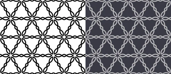 Dekorativní Vektor Bezešvé Vzor Ornamentálními Tvary Arabesque Pozadí Design — Stockový vektor
