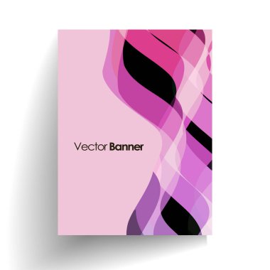 Sanat posterinin soyut vektör sunumu. El ilanı tasarımı içeriği arka planı. Tasarım düzeni şablonu.