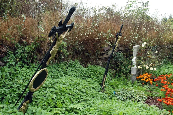 Il vecchio cimitero — Foto Stock