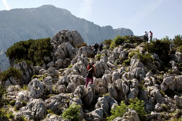 Rocce vicino al nido dell'aquila di Hitler — Foto Stock