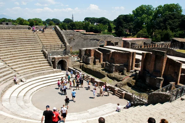 Anfiteatro Pompeya, Italia — Foto de Stock