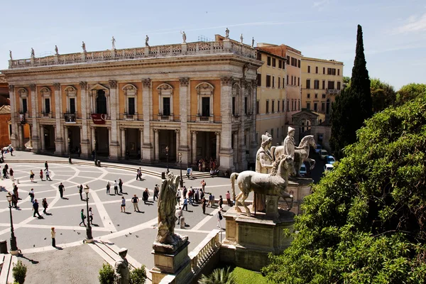 Plaza Capitolina en Roma — Foto de Stock