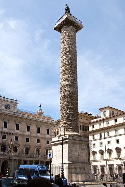 Marco aurelio kolumne in rom, italien — Stockfoto