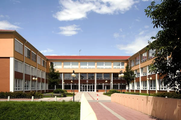 The new building of elementary school in Litovel — Stock Photo, Image