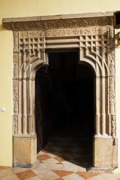 The entrance to the sakristy — Stock Photo, Image