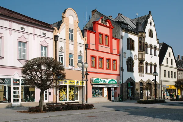 Lanskroun stad, Tsjechië — Stockfoto