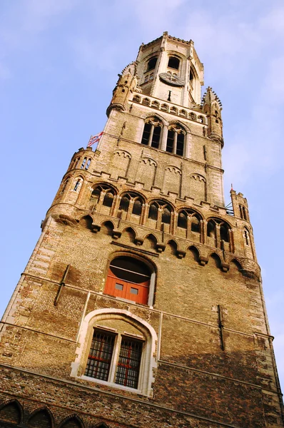 The Belfort Tower in Bruges — Stock Photo, Image