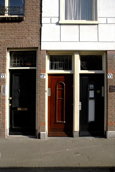Triple door — Stock Photo, Image