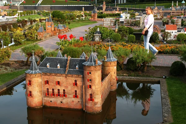 Miniatuur stad madurodam, Den Haag, Nederland — Stockfoto