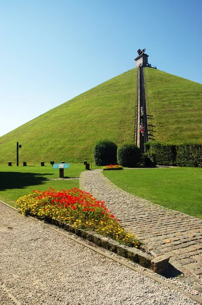 Lion 's Mound cerca de Waterloo —  Fotos de Stock