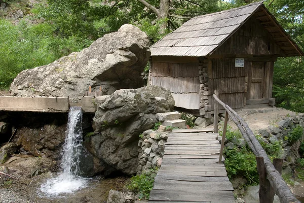 Mulino ad acqua in Banato Rumeno — Foto Stock