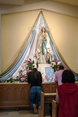 Madonna Medjugorje kasabasındaki