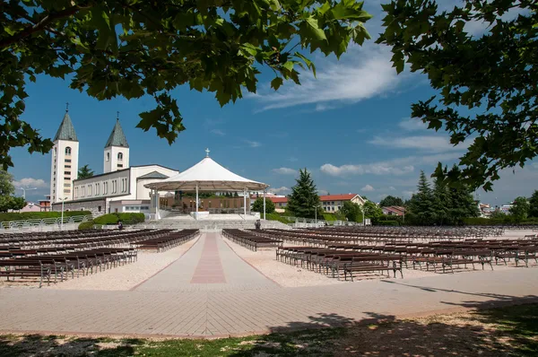 Iglesia de peregrinación en Medjugorje —  Fotos de Stock