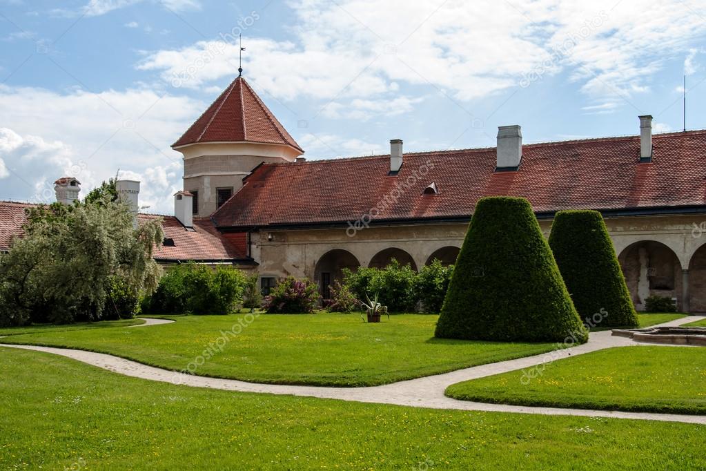 Castle Garden in Telc