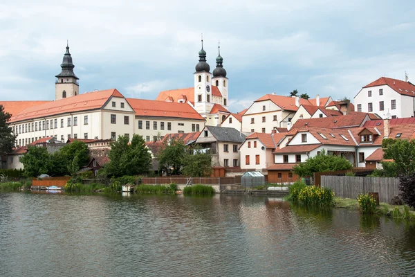 Telc, Unesco-Stadt in der Tschechischen Republik — Stockfoto