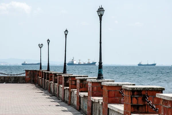 İskele Arnavutluk'ta Durres