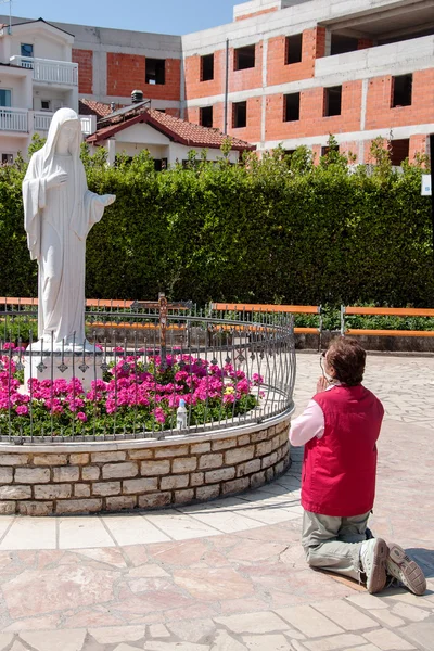 Madonna z Medziugorje — Zdjęcie stockowe