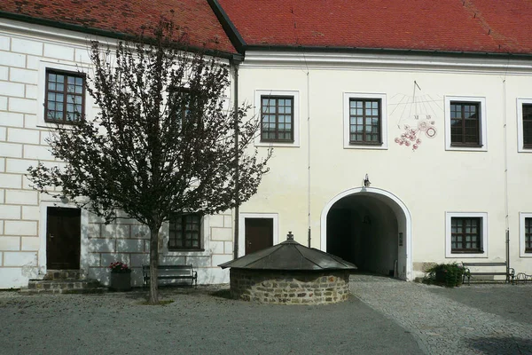 Slottets Gård Cejkovice Sydmähren Tjeckien — Stockfoto