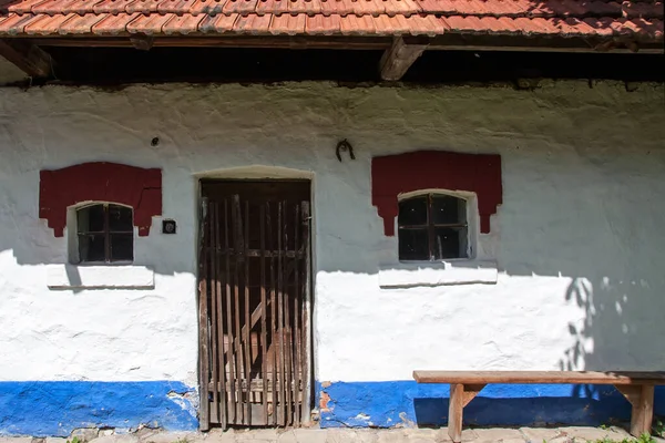 Edificio Agrícola Una Casa Antigua Típica Moravia Del Sur República — Foto de Stock